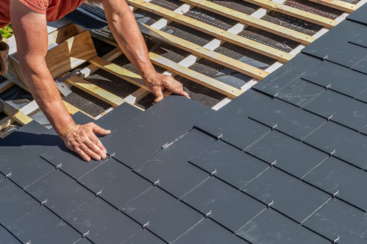 Roofing work by Rated Roofers