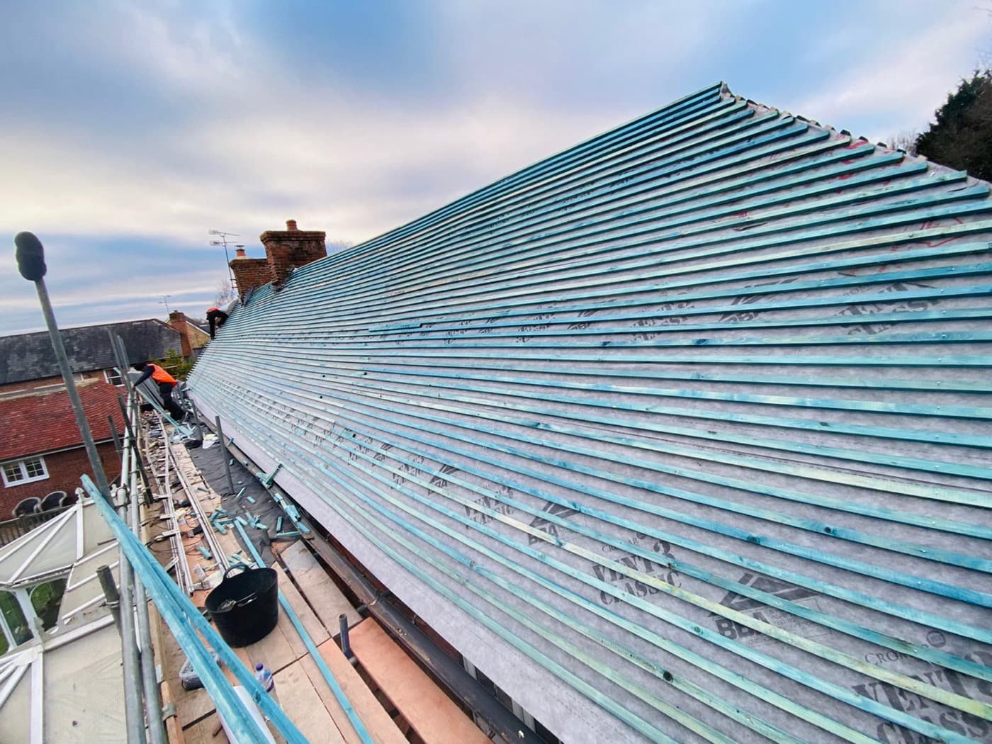 Roofing work by Rated Roofers