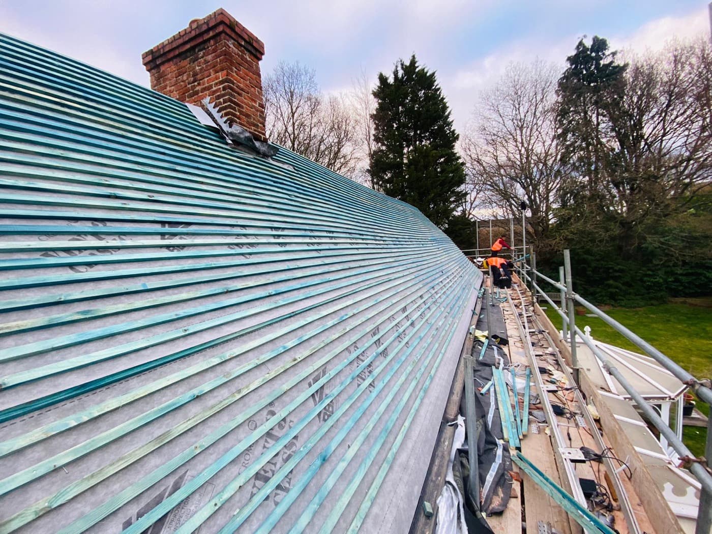 Roofing work by Rated Roofers