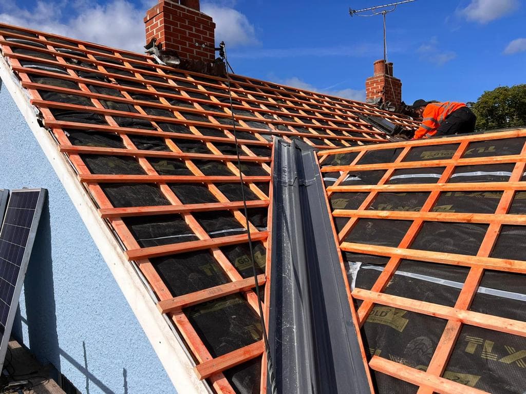 Roofing work by Rated Roofers, photograph 6