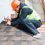 Lead flashing checked