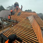 Sussex roofers on roof